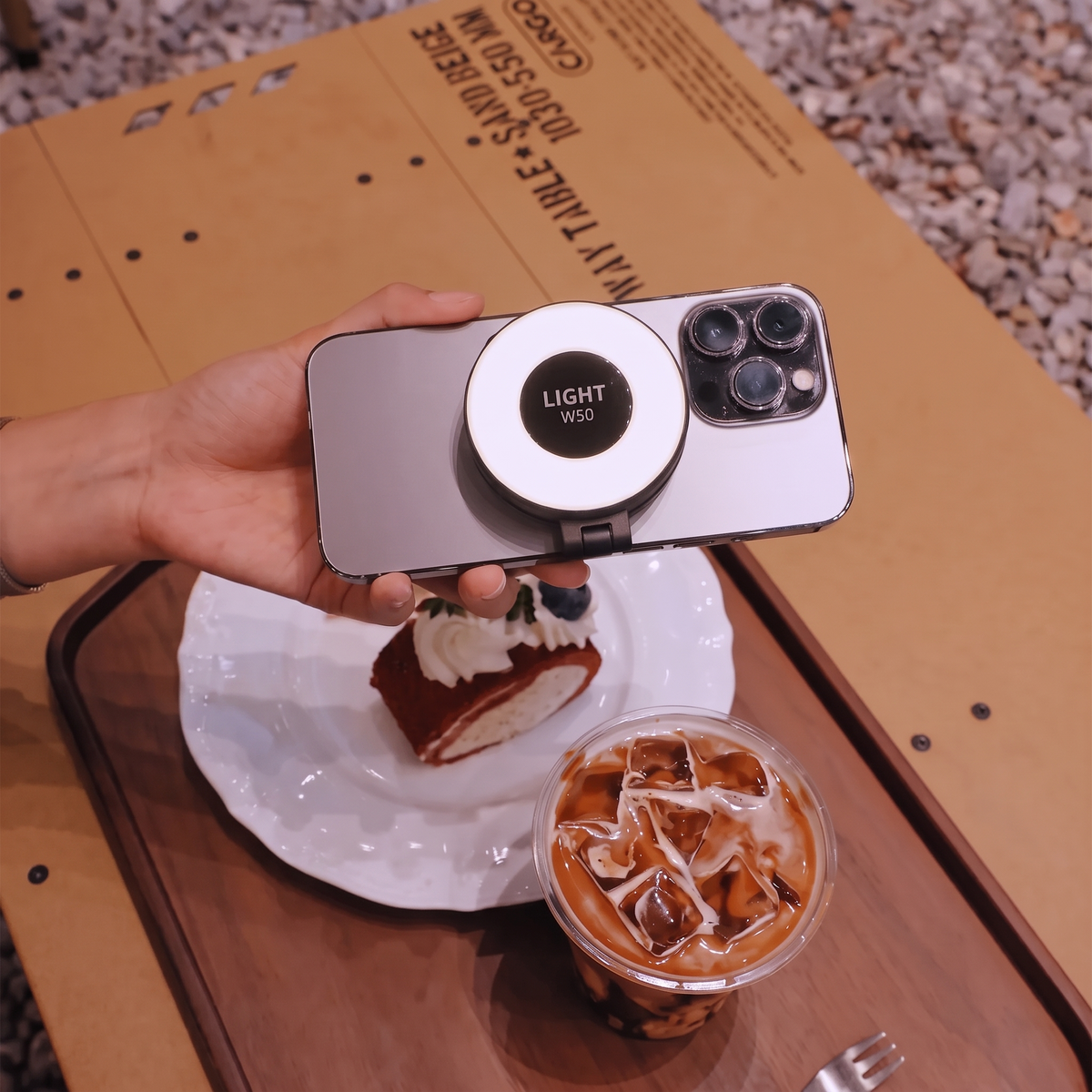 NexoKart™ Premium Magnetic LED Light | Vlogging | Shooting | Selfie | 3 Modes